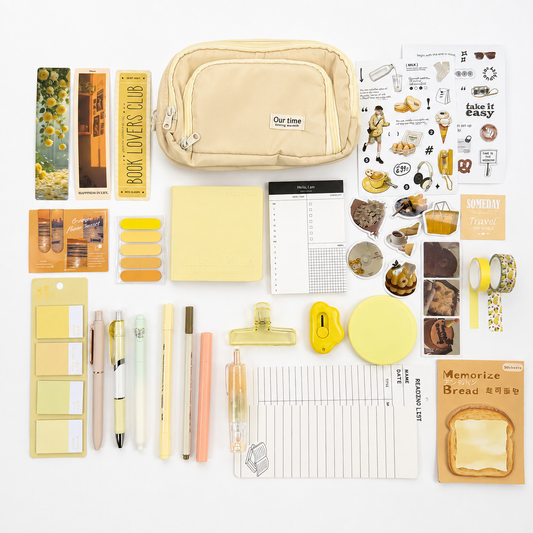 💛 Butter Yellow Box - A Little Sunshine for Your Desk