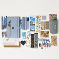 Clear Sky Set – Aesthetic Blue Stationery Box | Veluna Box
