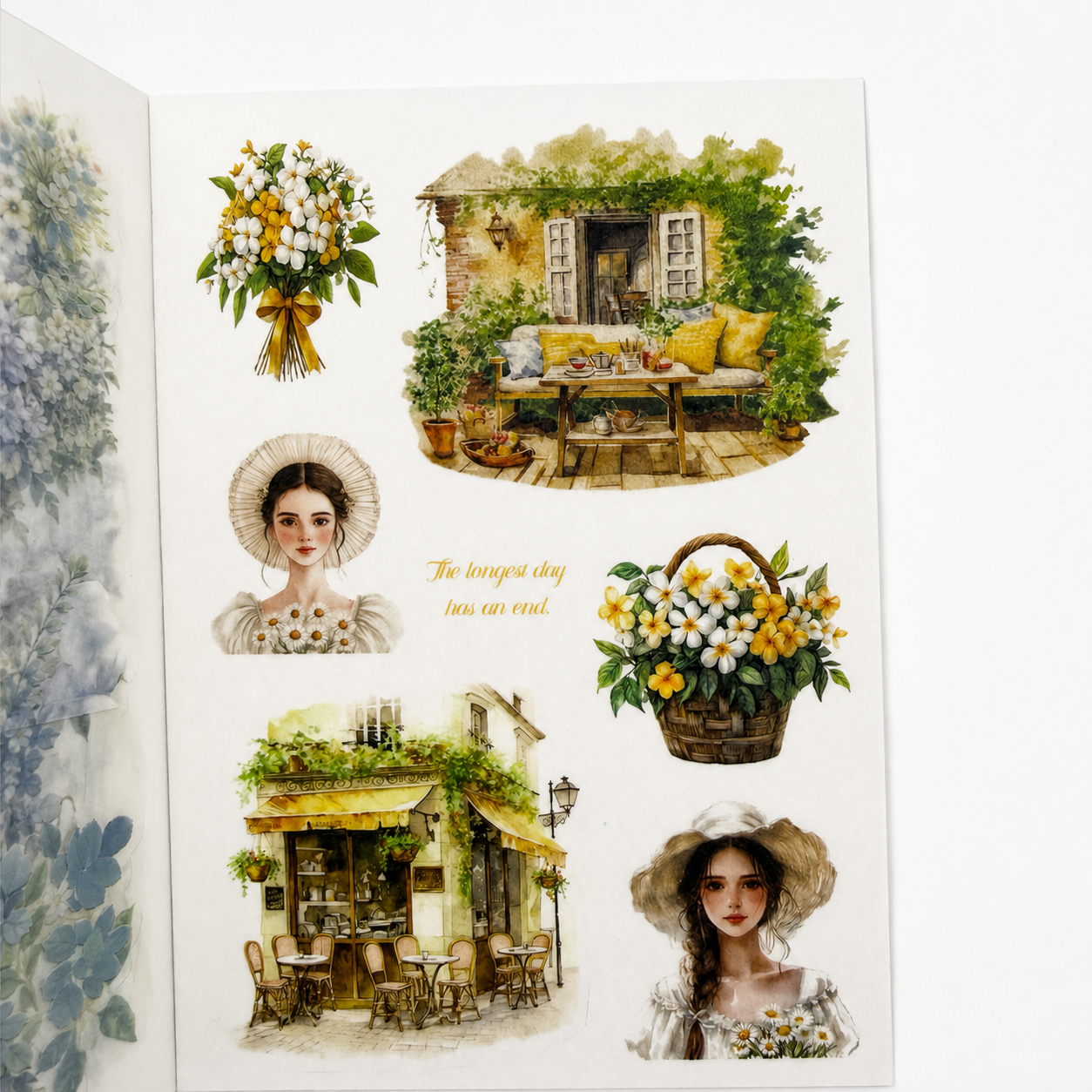 Golden Meadow Sticker Book 🌼