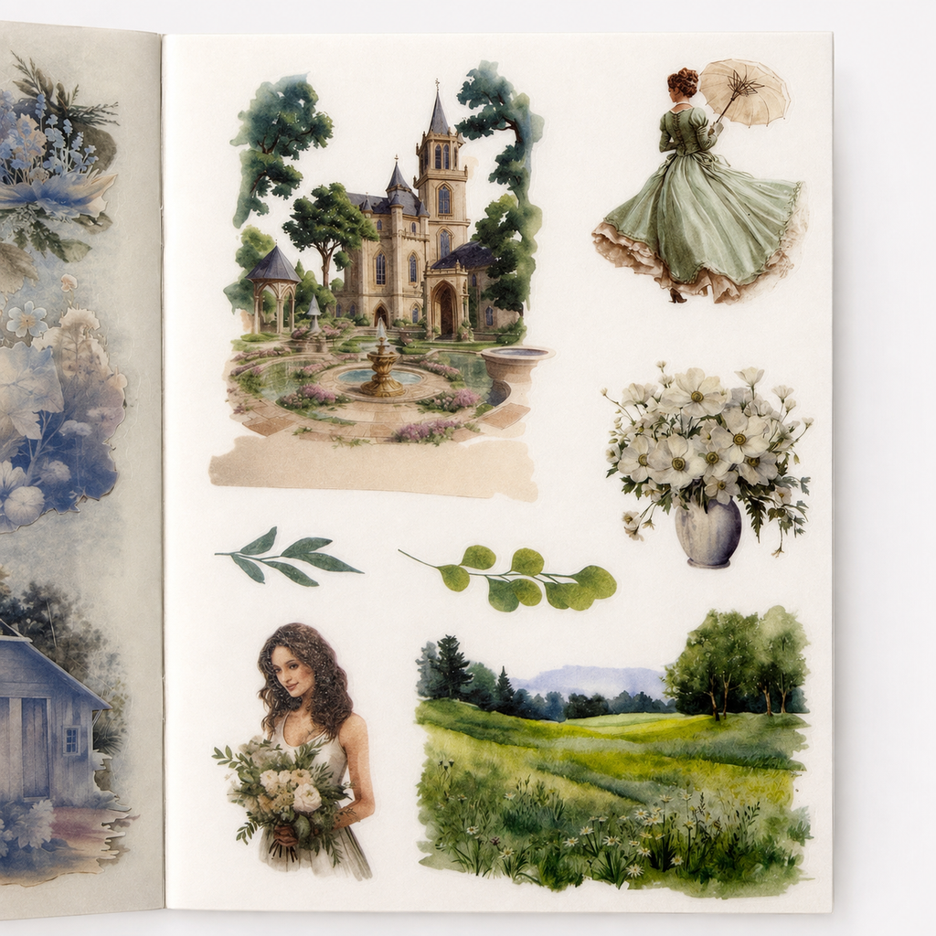 Secret Garden Sticker Book