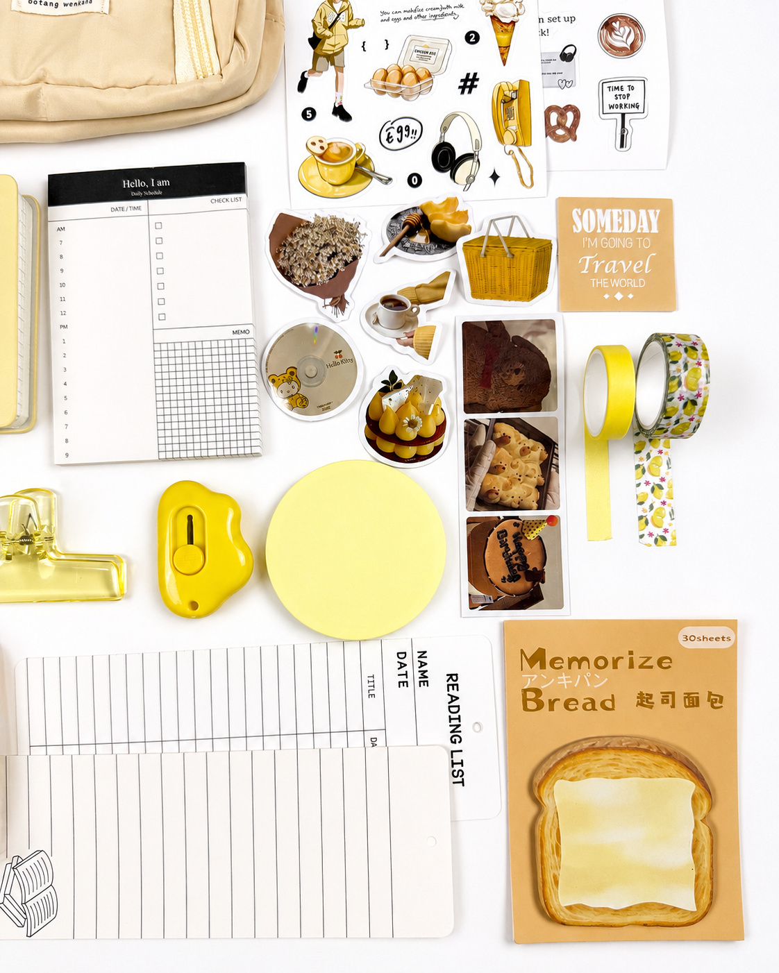 💛 Butter Yellow Box - A Little Sunshine for Your Desk