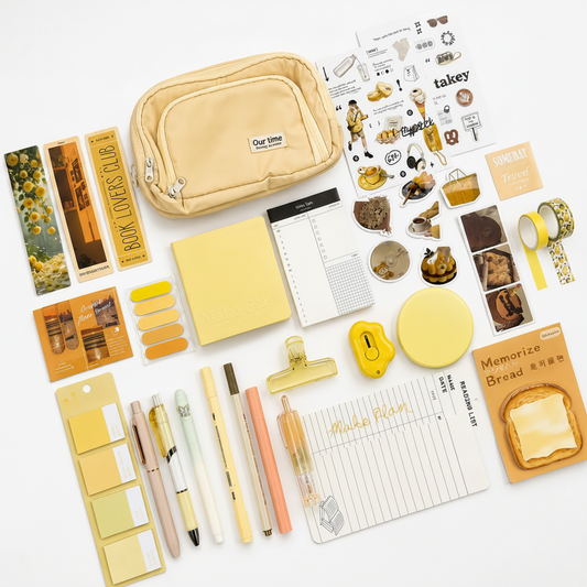 💛 Butter Yellow Box - A Little Sunshine for Your Desk