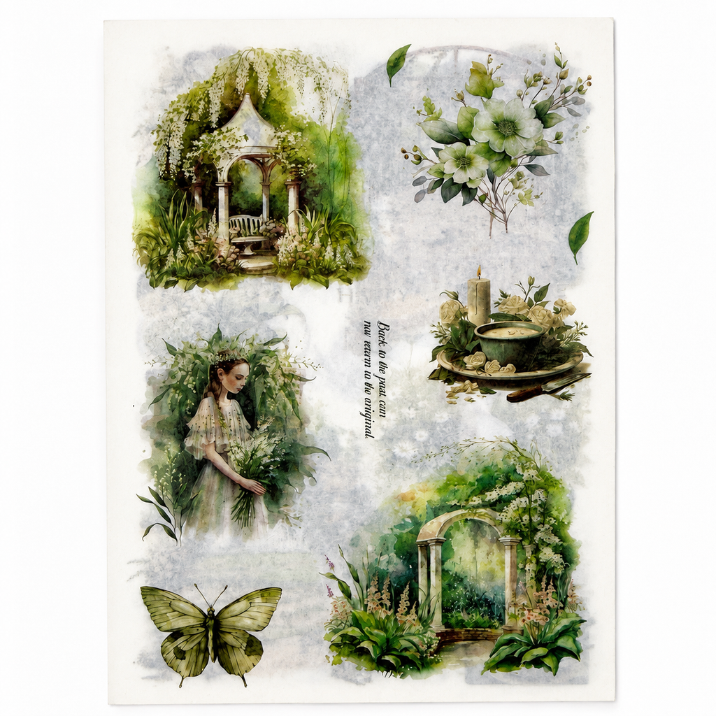 Secret Garden Sticker Book