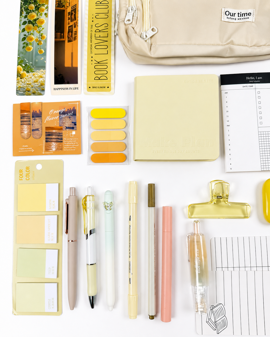 💛 Butter Yellow Box - A Little Sunshine for Your Desk