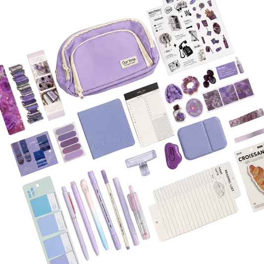💜 Lavender Purple Box - Calm in Every Page