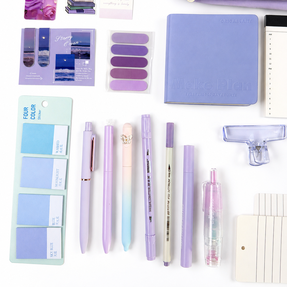 💜 Lavender Purple Box - Calm in Every Page