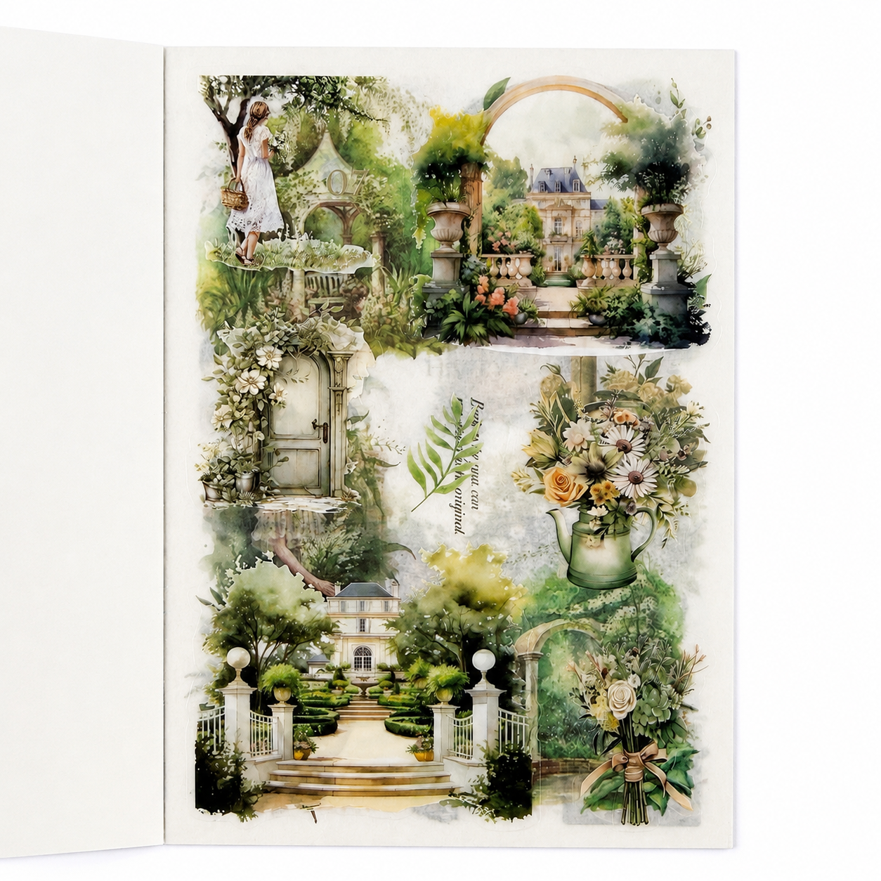 Secret Garden Sticker Book