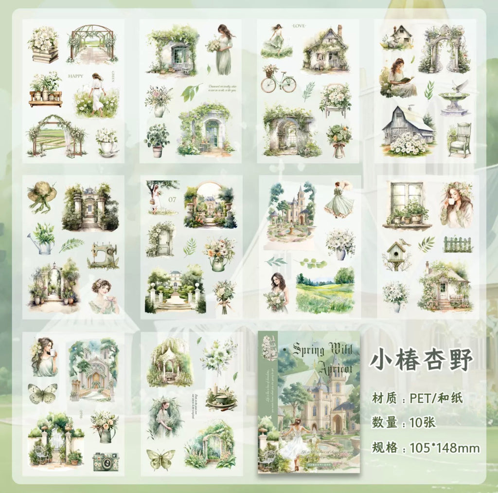 Secret Garden Sticker Book