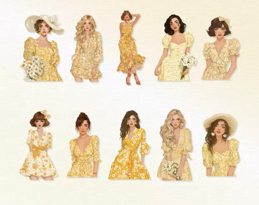 Sunny Bloom Sticker Pack