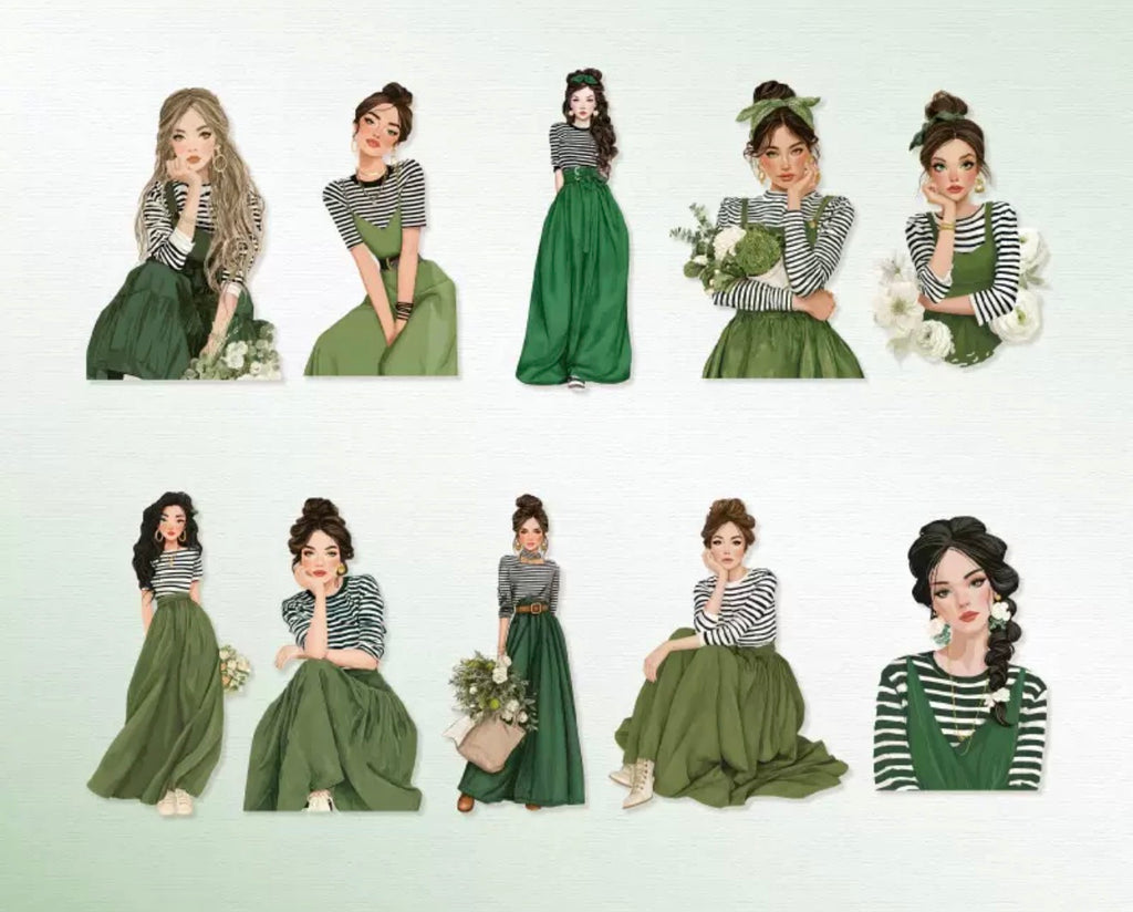 Botanical Beauty Sticker Pack