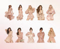 Blush Blossom Sticker Pack